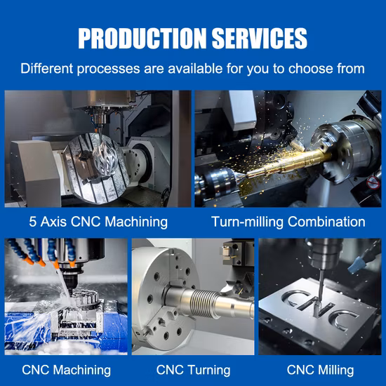Rapid Custom CNC Aluminium Machining Parts, Metal CNC Milling Service